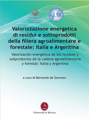 cover image of Valorizzazione energetica di residui e sttooprodotti della filiera agroalimentare e forestale